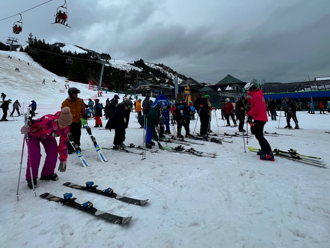 Bautismo Ski - Clase privada 2 a 4 personas